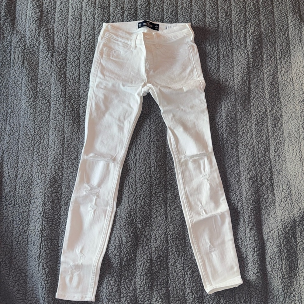 Hollister ripped jeans